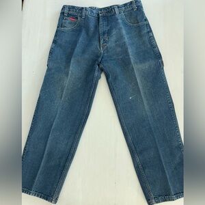 Vintage Ecko Unltd The Carpenter‎ Jeans Baggy Y2K Hip Hop Skater Mens Size 38